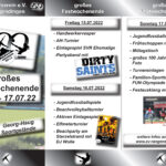 Jubiläumsflyer 6-seitig – kompakt