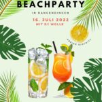 FlyerBeachparty